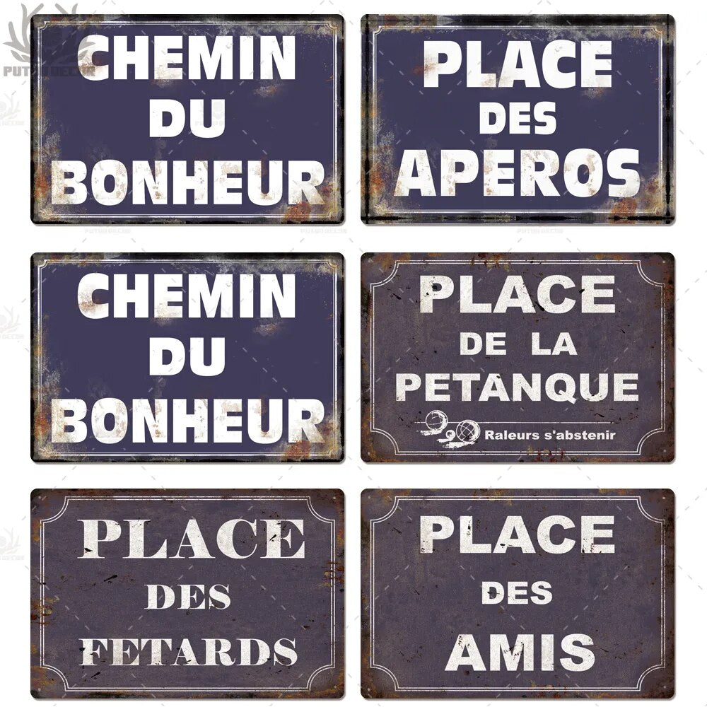 French Inspired Decorative Plaque