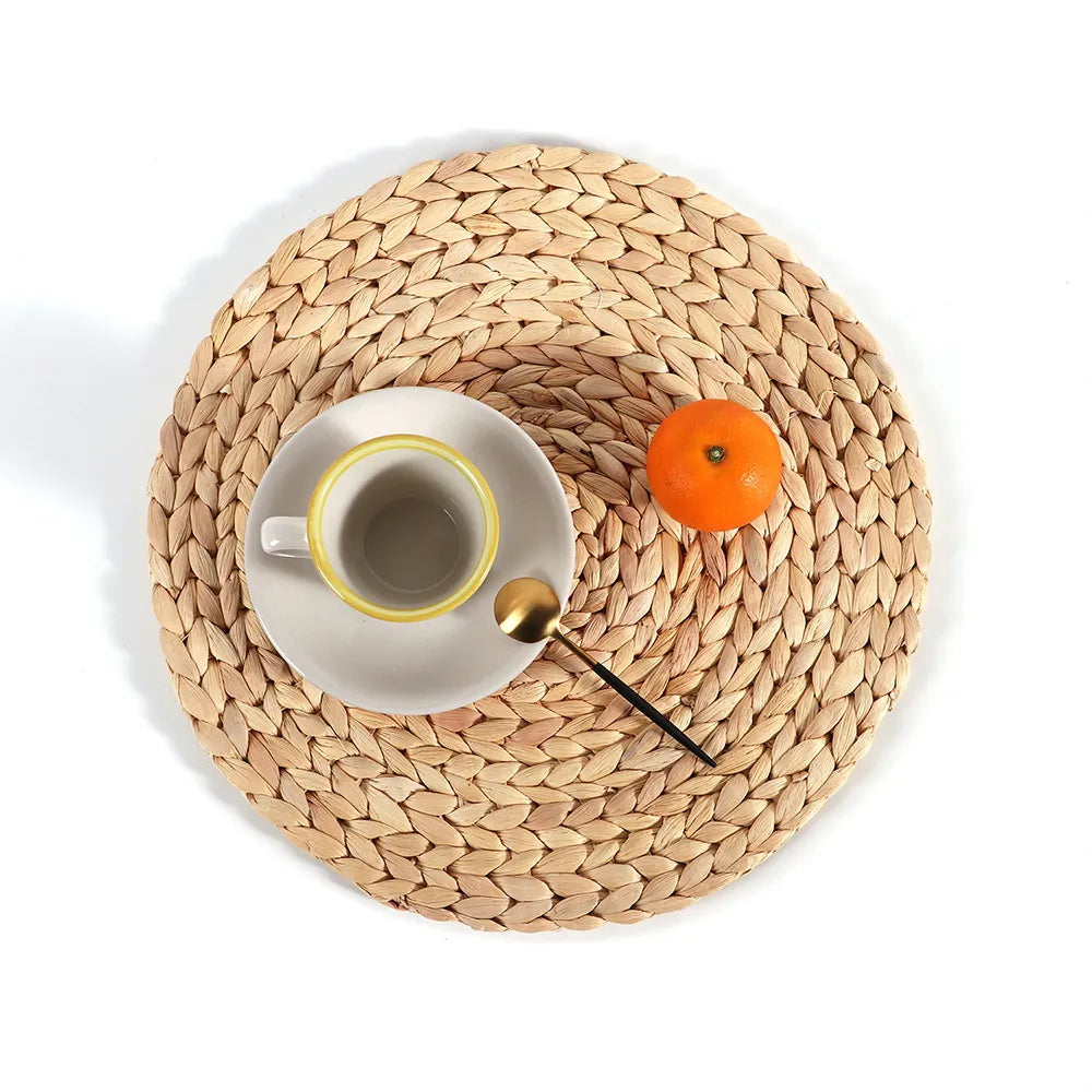 Handmade Straw Woven Placemat