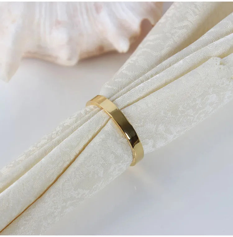 Classic Napkin Rings -  Available In Three Colors