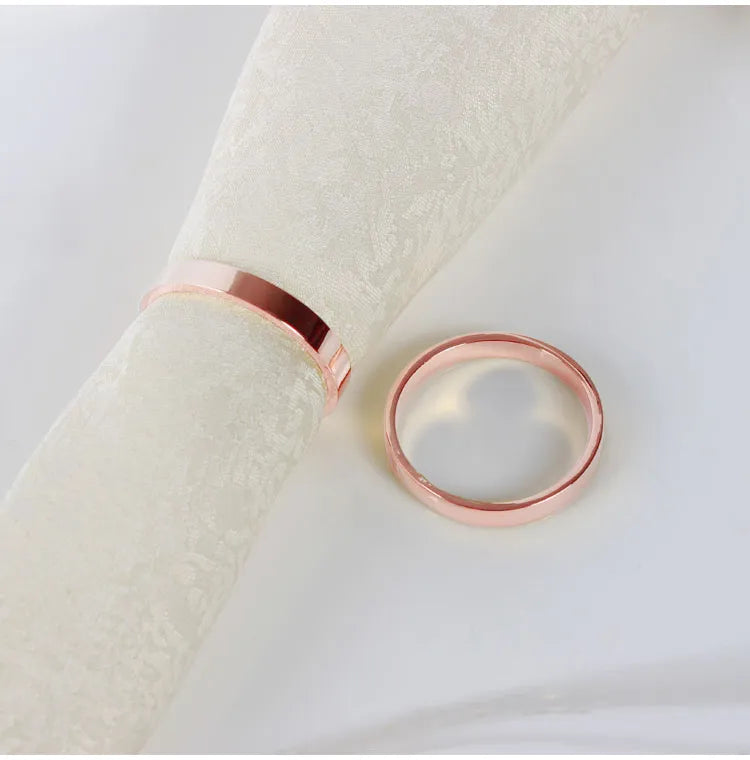 Classic Napkin Rings -  Available In Three Colors