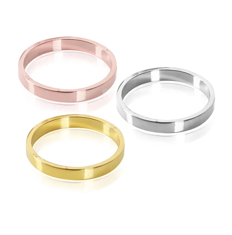 Classic Napkin Rings -  Available In Three Colors