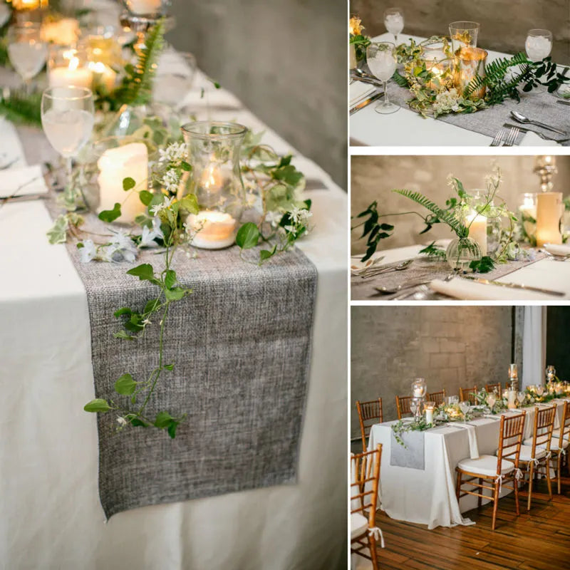 Burlap Table Runner