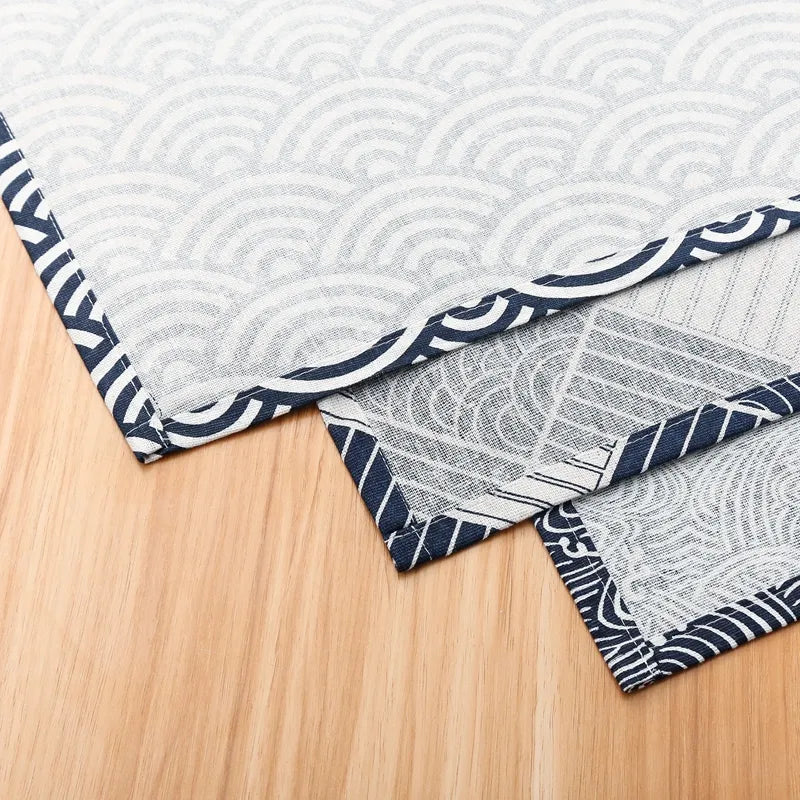 Blue And White Placemats And Napkins