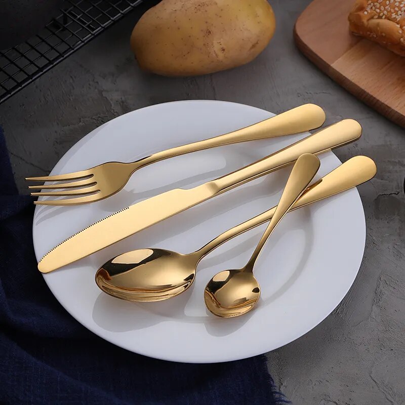 16/24Pcs Flatware